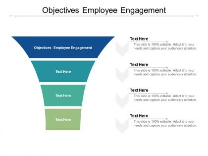 Objectives employee engagement ppt powerpoint presentation portfolio infographic template cpb