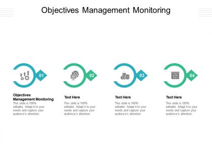 Objectives management monitoring ppt powerpoint presentation styles example cpb