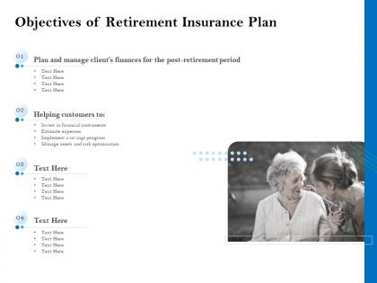 Objectives of retirement insurance plan retirement insurance plan