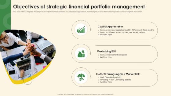 Objectives Of Strategic Financial Portfolio Management