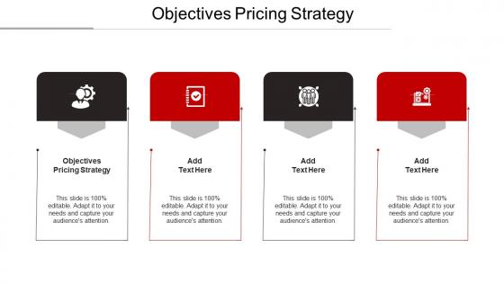 Objectives Pricing Strategy Ppt PowerPoint Presentation Visual Aids Professional Cpb