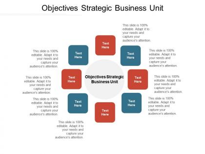 Objectives strategic business unit ppt powerpoint presentation inspiration outfit cpb