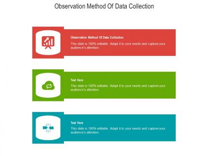 Observation method of data collection ppt powerpoint presentation infographics portrait cpb