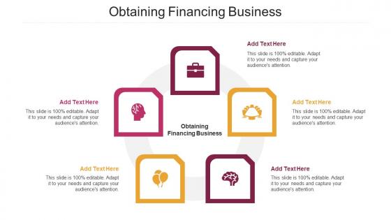 Obtaining Financing Business Ppt PowerPoint Presentation File Display Cpb