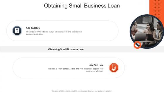 Obtaining Small Business Loan In Powerpoint And Google Slides Cpb