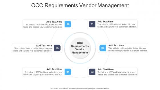 OCC Requirements Vendor Management In Powerpoint And Google Slides Cpb