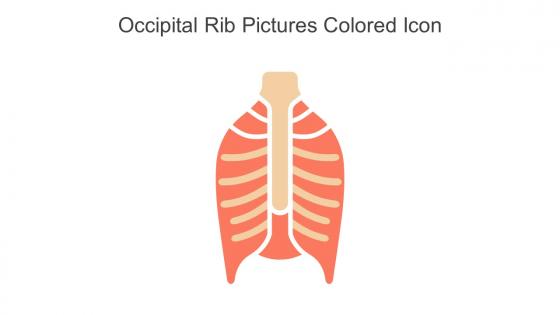Occipital Rib Pictures Colored Icon In Powerpoint Pptx Png And Editable Eps Format