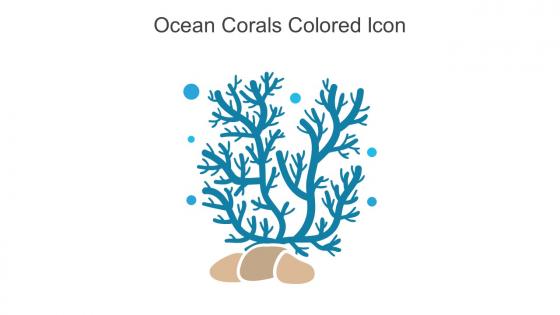 Ocean Corals Colored Icon In Powerpoint Pptx Png And Editable Eps Format