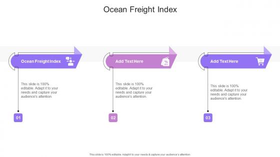 Ocean Freight Index In Powerpoint And Google Slides Cpb