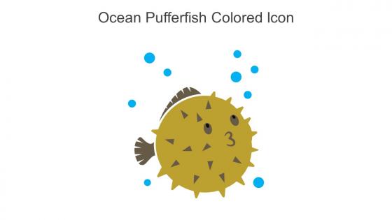 Ocean Pufferfish Colored Icon In Powerpoint Pptx Png And Editable Eps Format