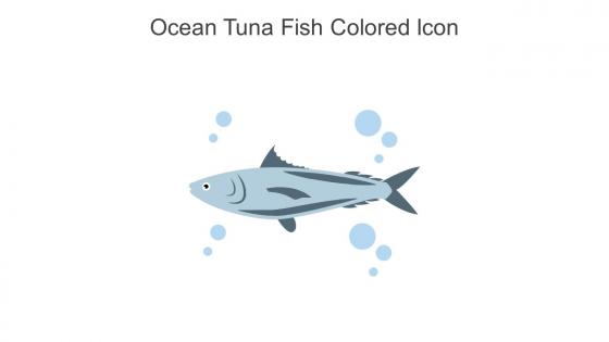 Ocean Tuna Fish Colored Icon In Powerpoint Pptx Png And Editable Eps Format