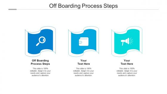 Off boarding process steps ppt powerpoint presentation pictures background images cpb