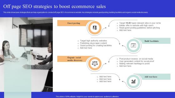 Off Page Seo Strategies Boost Ecommerce Optimizing Online Ecommerce Store To Increase Product Sales