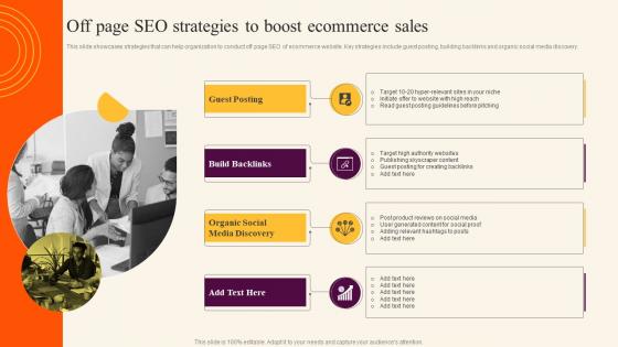 Off Page SEO Strategies To Boost Sales Improvement Strategies For B2c And B2b Ecommerce