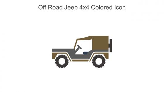 Off Road Jeep 4x4 Colored Icon In Powerpoint Pptx Png And Editable Eps Format