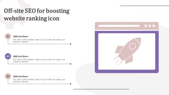 Off Site SEO For Boosting Website Ranking Icon