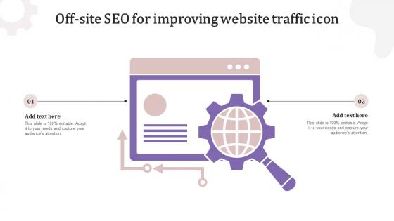 Off Site SEO For Improving Website Traffic Icon