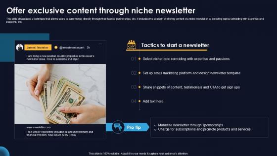 Exclusive Content Offers PowerPoint Presentation and Slides PPT Sample ...