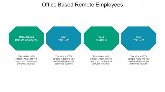 Office based remote employees ppt powerpoint presentation pictures sample cpb