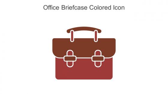 Office Briefcase Colored Icon In Powerpoint Pptx Png And Editable Eps Format