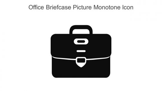 Office Briefcase Picture Monotone Icon In Powerpoint Pptx Png And Editable Eps Format