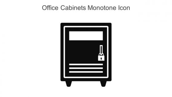 Office Cabinets Monotone Icon In Powerpoint Pptx Png And Editable Eps Format
