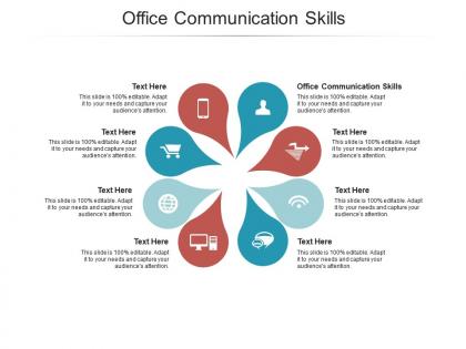 Office communication skills ppt powerpoint presentation ideas outfit cpb