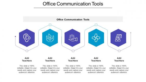 Office Communication Tools Ppt Powerpoint Presentation Styles Ideas Cpb