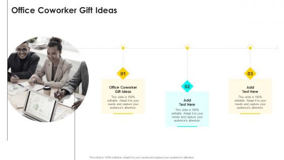 Office Coworker Gift Ideas In Powerpoint And Google Slides Cpb