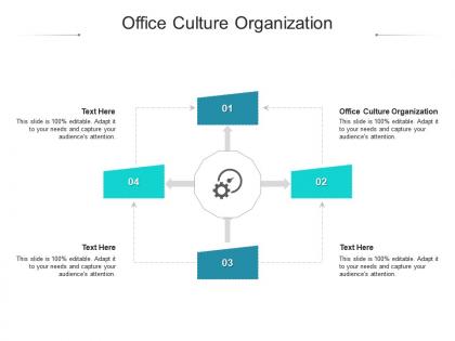 Office culture organization ppt powerpoint presentation gallery templates cpb