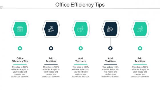 Office Efficiency Tips Ppt Powerpoint Presentation Show Templates Cpb