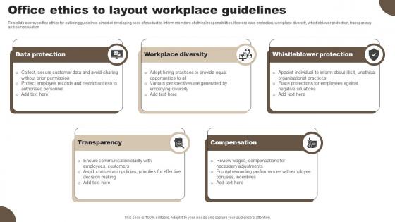 Office Ethics To Layout Workplace Guidelines
