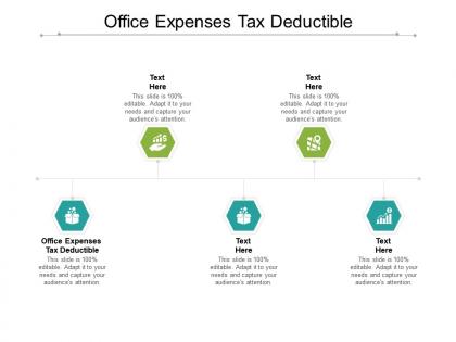Office expenses tax deductible ppt powerpoint presentation outline cpb