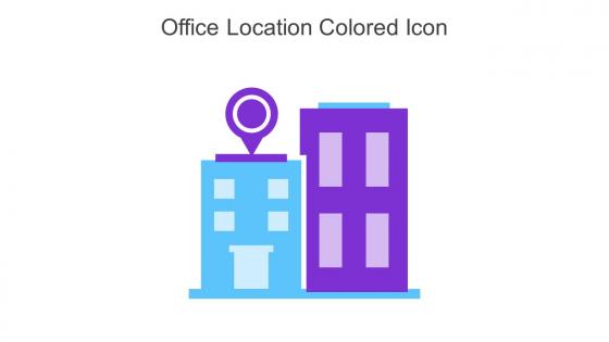 Office Location Colored Icon In Powerpoint Pptx Png And Editable Eps Format