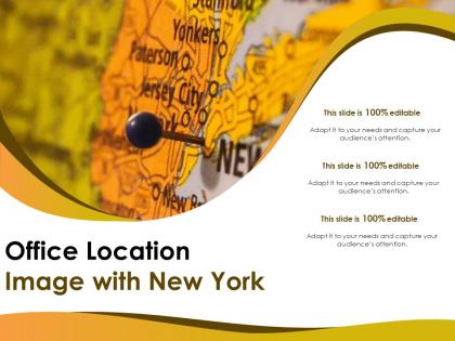 Office location image with new york