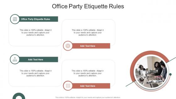 Office Party Etiquette Rules In Powerpoint And Google Slides Cpb