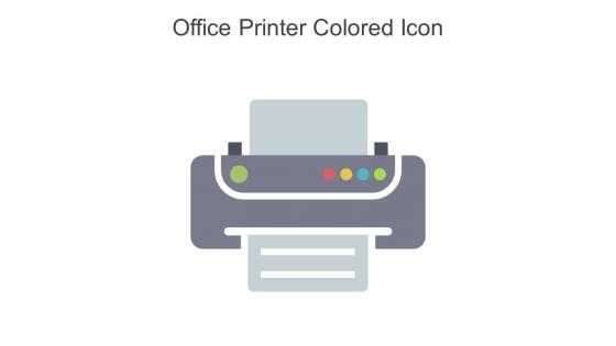 Office Printer Colored Icon In Powerpoint Pptx Png And Editable Eps Format