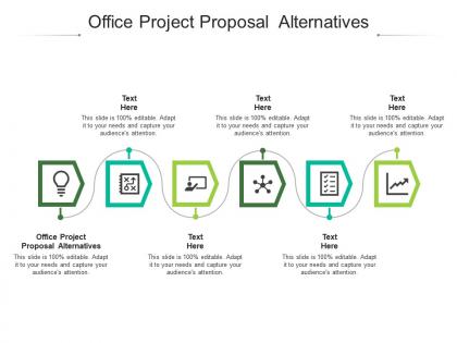Office project proposal alternatives ppt powerpoint presentation file picture cpb