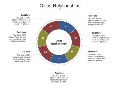 Office relationships ppt powerpoint presentation file tips cpb