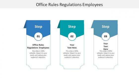 Office rules regulations employees ppt powerpoint presentation pictures influencers cpb