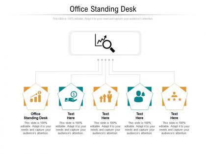 Office standing desk ppt powerpoint presentation outline icons cpb
