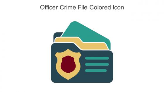 Officer Crime File Colored Icon In Powerpoint Pptx Png And Editable Eps Format