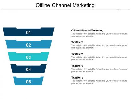 Offline channel marketing ppt powerpoint presentation inspiration example introduction cpb