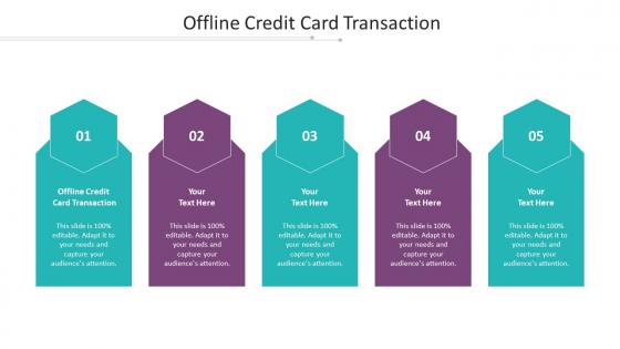 Offline Credit Card Transaction Ppt Powerpoint Presentation Icon Graphics Design Cpb