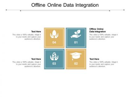 Offline online data integration ppt powerpoint presentation file graphic images cpb