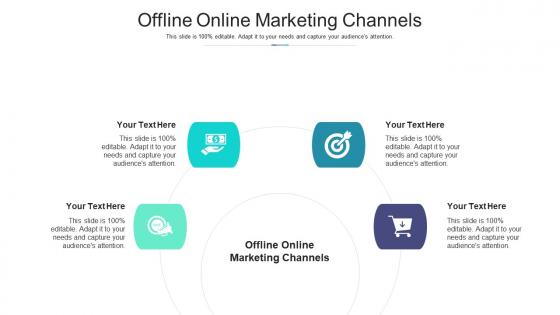 Offline online marketing channels ppt powerpoint presentation infographic template cpb