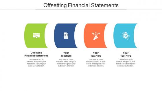 Offsetting financial statements ppt powerpoint presentation infographics portrait cpb