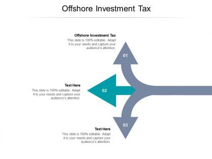 Offshore investment tax ppt powerpoint presentation model background designs