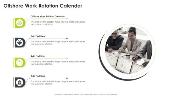Offshore Work Rotation Calendar In Powerpoint And Google Slides Cpb