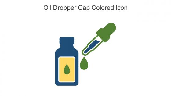 Oil Dropper Cap Colored Icon In Powerpoint Pptx Png And Editable Eps Format